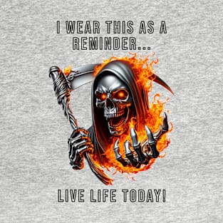 Reaper on Fire by focusln T-Shirt